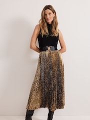Phase Eight Black Meloni Jersey Dress - Image 3 of 7