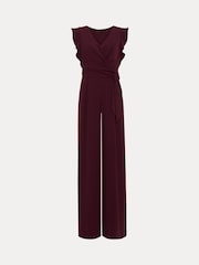 Phase Eight Burgundy Red Ayla Jumpsuit - Image 7 of 7