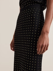 Phase Eight Black Kendall Stud Skirt - Image 4 of 6
