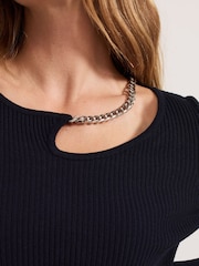 Phase Eight Blue Nia Necklace Dress - Image 5 of 6