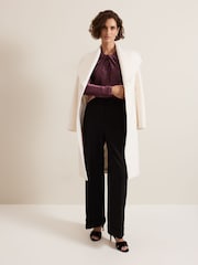 Phase Eight Purple Stella Shimmer Top - Image 3 of 7