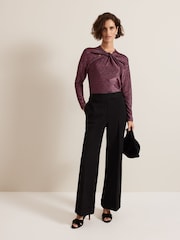 Phase Eight Purple Stella Shimmer Top - Image 4 of 7