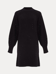 Phase Eight Black Tala Hotfix Dress - Image 7 of 7