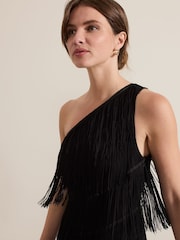 Phase Eight Black Petite Otto Maxi Dress - Image 4 of 6