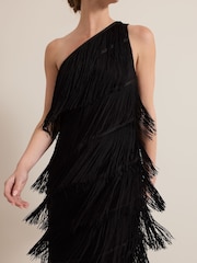 Phase Eight Black Petite Otto Maxi Dress - Image 5 of 6
