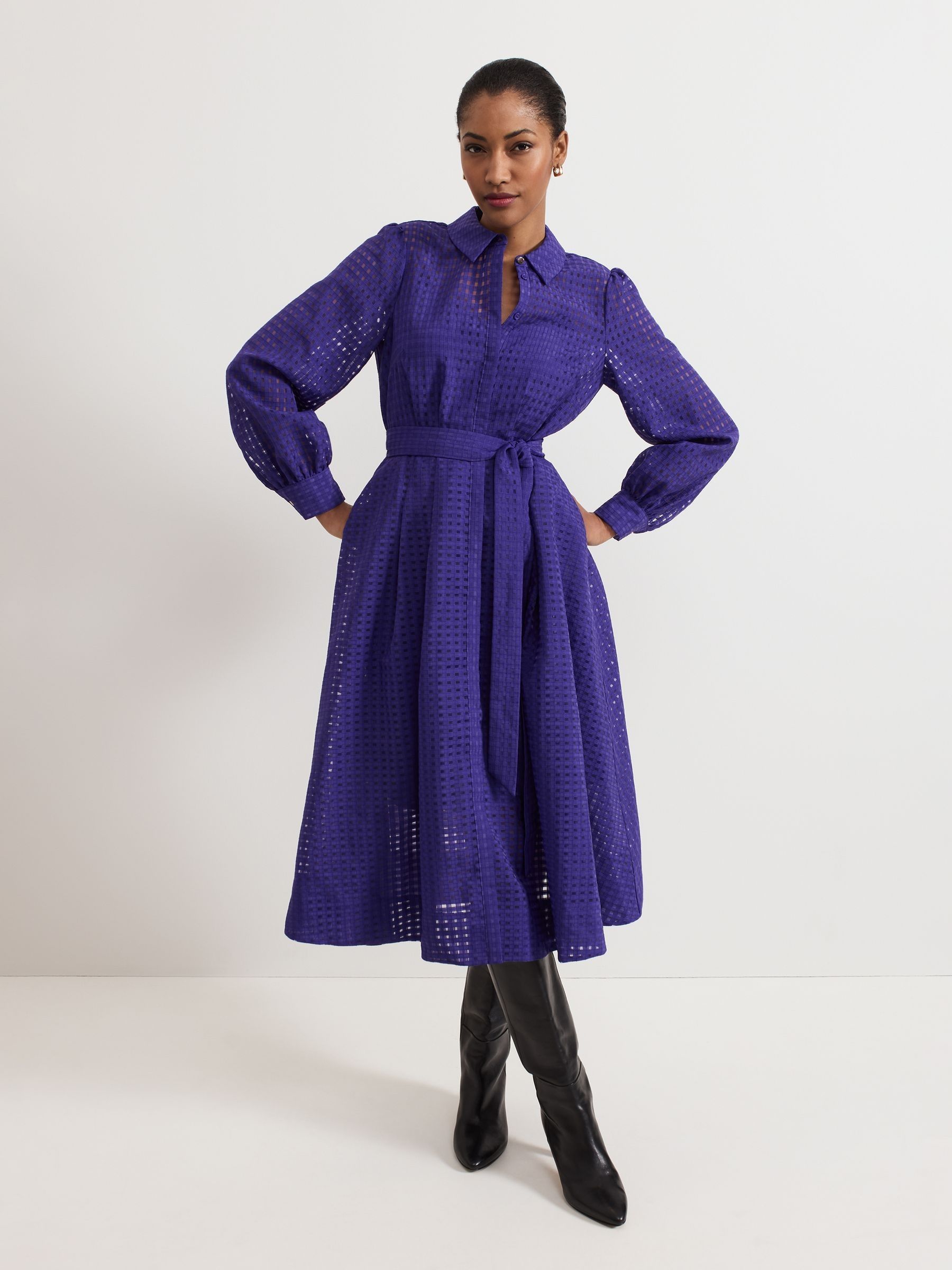Lavender shirt dress 2025