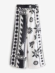 monochrome - Pantalon large avec lin - Image 1 de 2