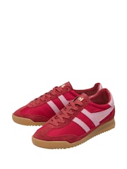 Gola Red Womens Tornado Zephyr Trainers - Image 2 of 4