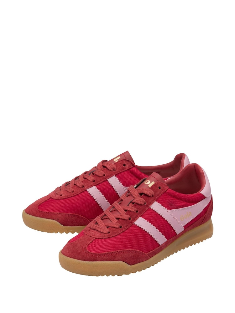 Gola Red Womens Tornado Zephyr Trainers - Image 2 of 4