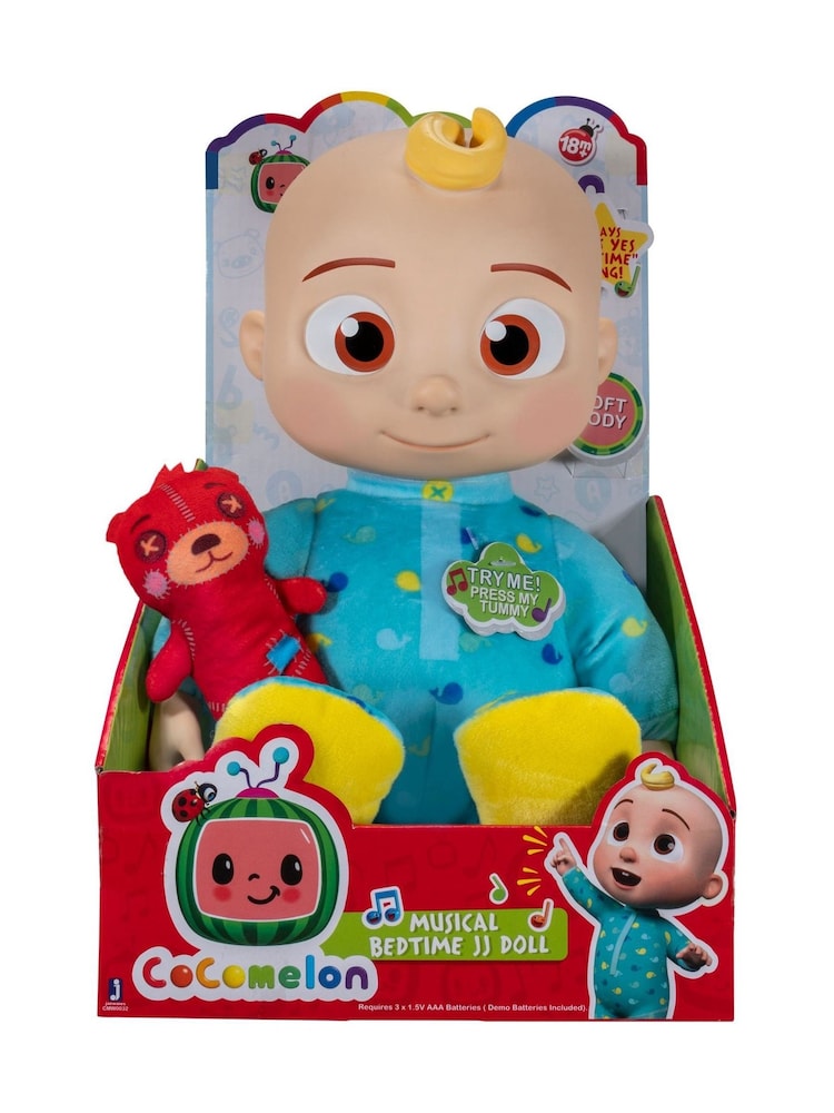 Cocomelon Roto Plush Musical Bedtime JJ Doll - Image 1 of 5