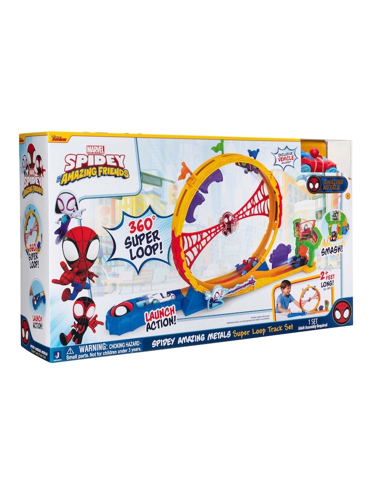 Spidey and his Amazing Friends Amazing Metals Super Loop Track Set - Image 1 of 5