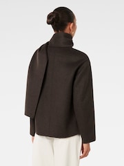 Forever New Brown Stella Scarf Coat - Image 2 of 4