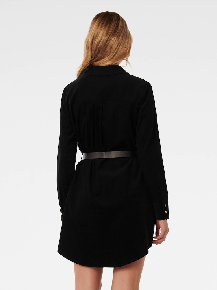 Forever New – Lucie – Cord-Minikleid mit langen Ärmeln aus 100 % Baumwolle - Bild 2 von 4 Forever New – Lucie – Cord-Minikleid mit langen Ärmeln aus 100 % Baumwolle - Bild 2 von 4