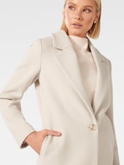 Forever New Cream Billie Longline Coatigan - Image 3 of 3