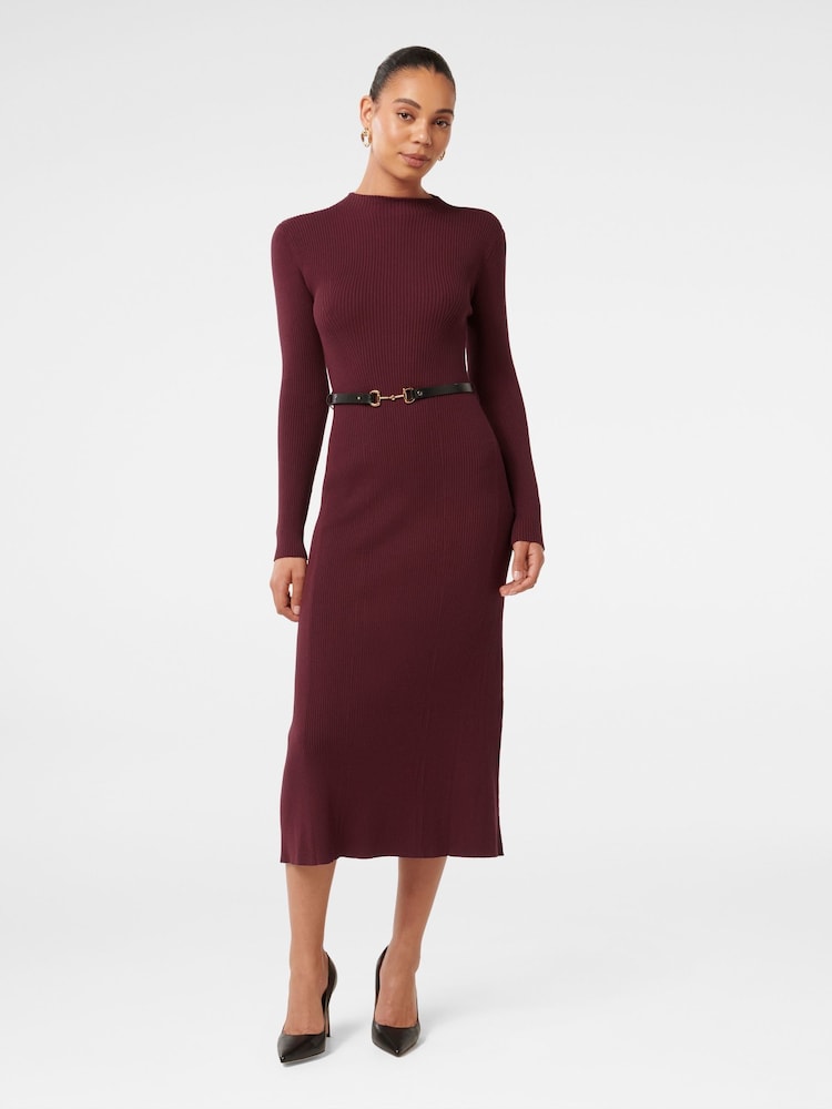 Forever New – Leena – Midikleid mit Trensengürtel - Bild 1 von 3