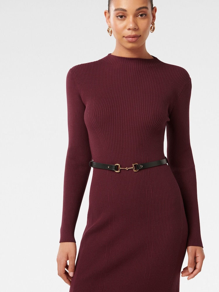 Forever New – Leena – Midikleid mit Trensengürtel - Bild 3 von 3