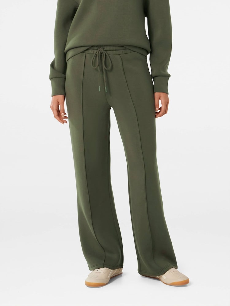 Forever New Green Tiana Wide Leg Sweatpants - Image 1 of 4