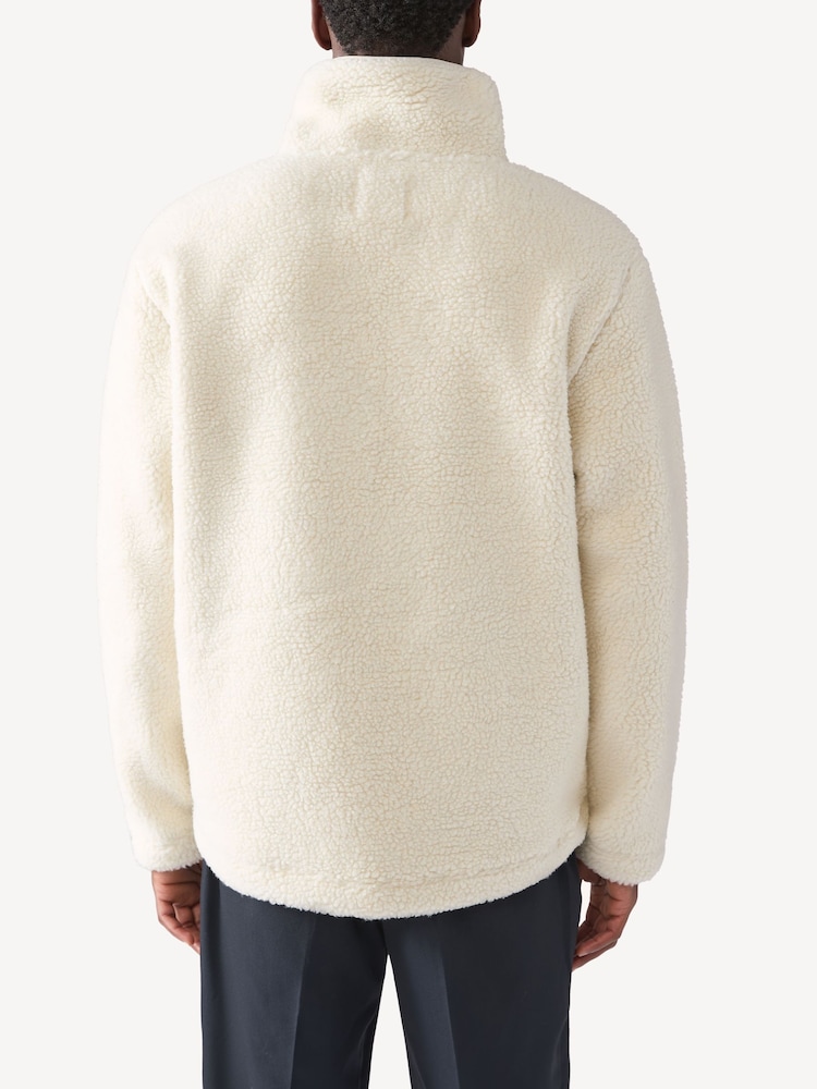 Armor Lux Natural Heritage Zip Sherpa Fleece - Image 2 of 9