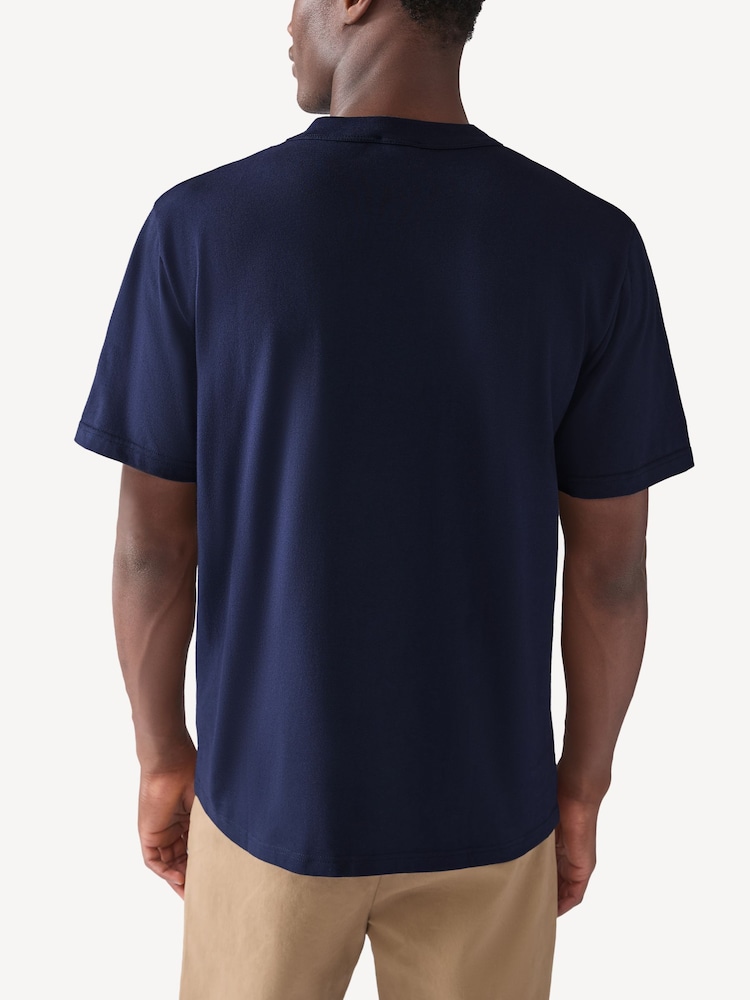 Armor Lux Heritage Logo Pocket T-Shirt - Image 2 of 9 Armor Lux Heritage Logo Pocket T-Shirt - Image 2 of 9