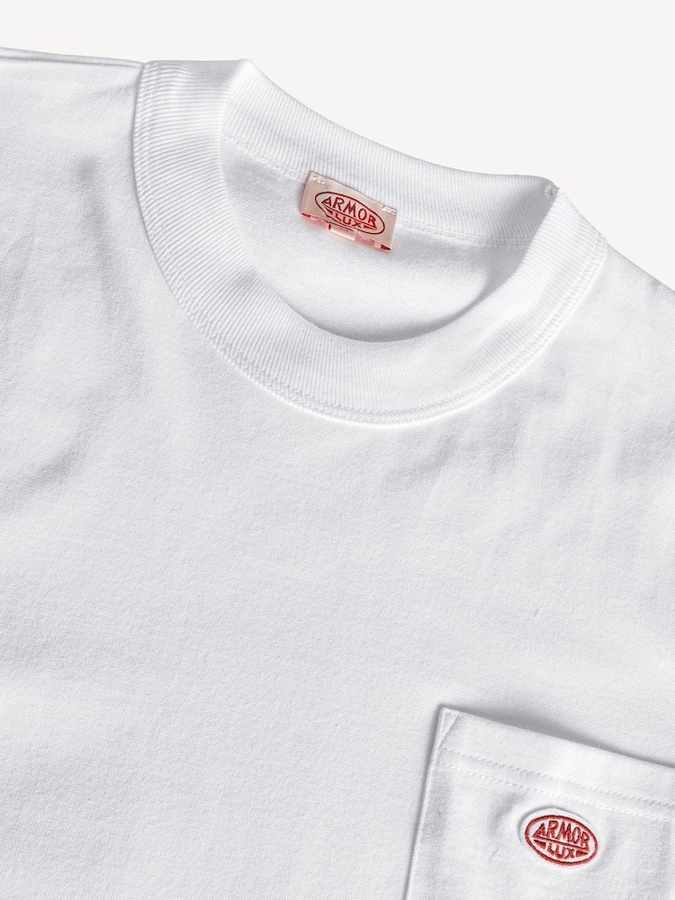 Armor Lux Heritage Logo Pocket T-Shirt - Image 5 of 8