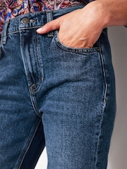 Boden Navy Blue Girlfriend Jeans - Image 4 of 6