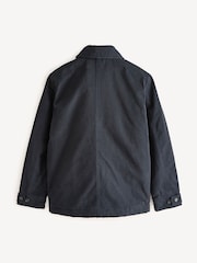 Armor Lux Blue Heritage Quilted Fishermans Jacket - Image 3 of 9