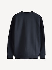 Armor Lux Green Heritage Logo Crew Neck 100% Cotton Sweatshirt - Image 7 of 10