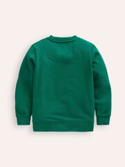 Boden Green Advent Calendar Christmas Festive 100% Cotton Sweatshirt - Image 2 of 3