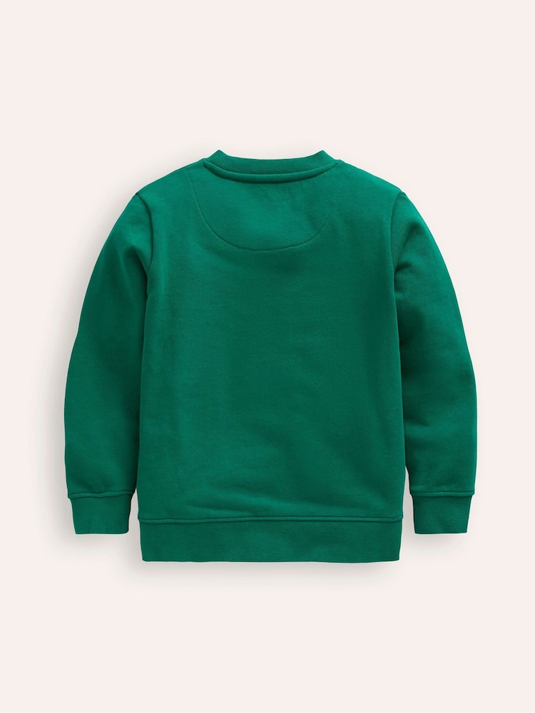 Boden Green Advent Calendar Christmas Festive 100% Cotton Sweatshirt - Image 2 of 3 Boden Green Advent Calendar Christmas Festive 100% Cotton Sweatshirt - Image 2 of 3