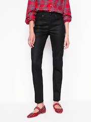 Boden Black Coated Girlfriend Jeans - Image 4 of 6