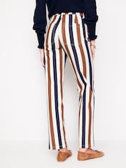Boden Brown Striped Jeans - Image 3 of 6