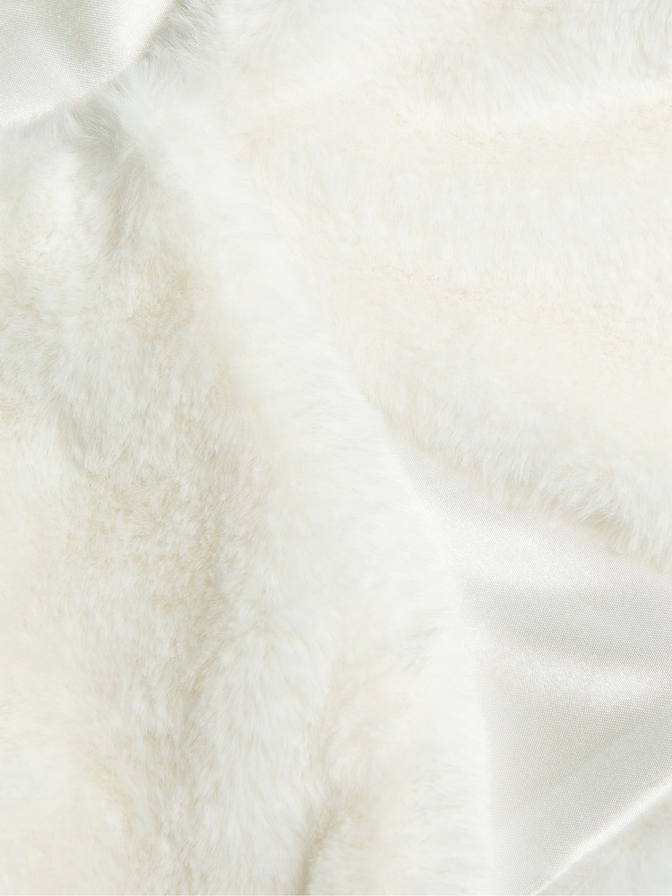 Monsoon Natural Faux Fur Shrug - Image 3 of 3 Monsoon Natural Faux Fur Shrug - Image 3 of 3