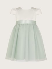 Monsoon Natural Baby Tulle Bridesmaid Dress - Image 1 of 3
