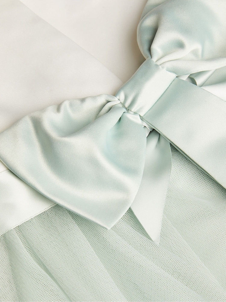 Monsoon Natural Baby Tulle Bridesmaid Dress - Image 3 of 3