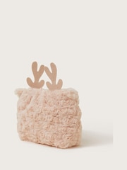 Monsoon Black Fluffy Reindeer Bag - Image 2 of 4
