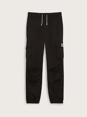 Monsoon Black Jersey Lined Cargo Trousers - Image 1 of 3