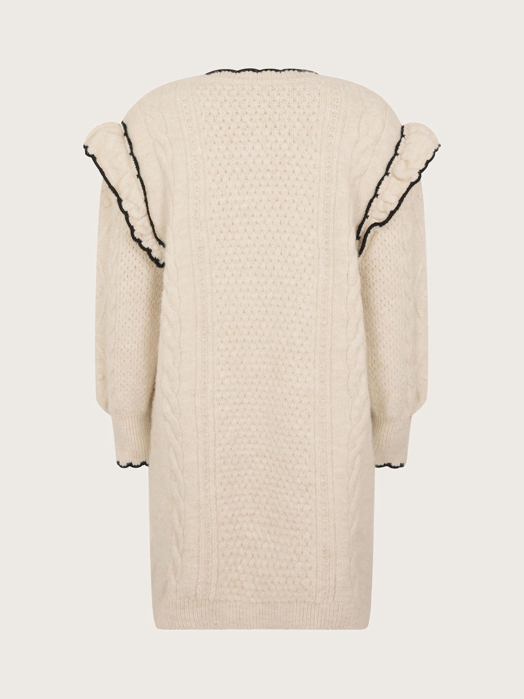 willfully sholder frill cable knit Cable for Off The Shoulder