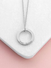 Family Ring Necklace by Treat Republic - Image 1 of 4
