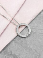 Family Ring Necklace by Treat Republic - Image 3 of 4