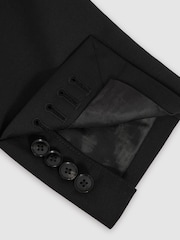 Zwart - Reiss Aspire Slim-Fit Single Breasted Wool Suit Jacket - Image 10 of 11