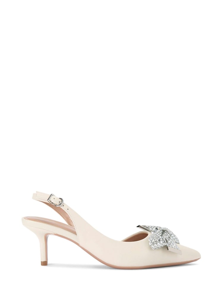 Carvela Regal Bow 2 Slingback Shoes - Image 2 of 5