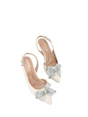 Carvela Regal Bow 2 Slingback Shoes - Image 3 of 5
