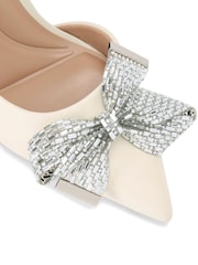 Carvela Regal Bow 2 Slingback Shoes - Image 4 of 5