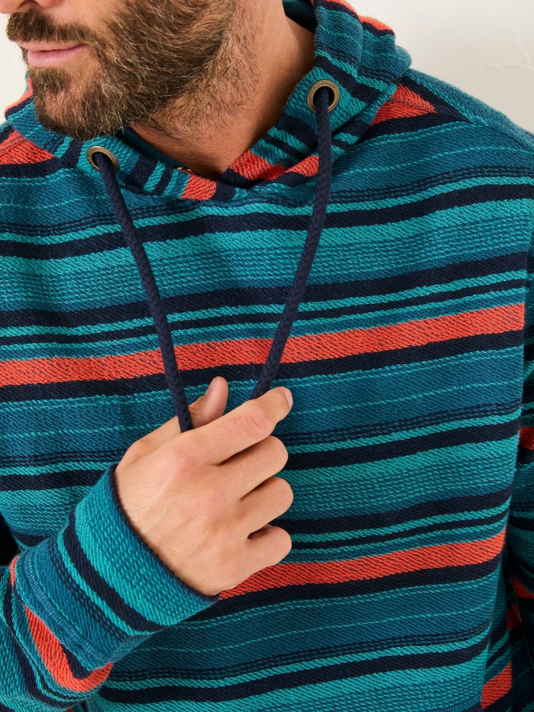 FatFace Trescowe Blue Trescowe Hoody - Image 3 of 5