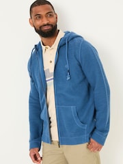 FatFace Woolacombe Denim Woolacombe Zip Through - Image 1 of 4