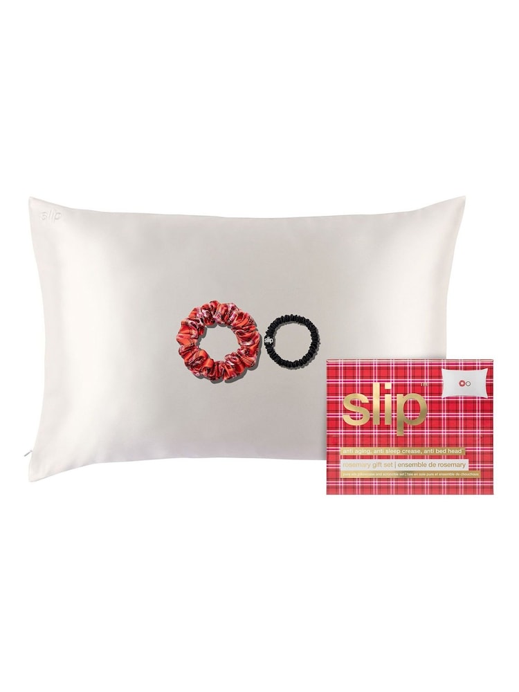 Slip 100% Pure Silk Standard Pillowcase & Scrunchie Gift Set (Worth £109) - Image 1 of 5
