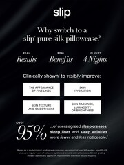 Slip 100% Pure Silk Standard Pillowcase & Scrunchie Gift Set (Worth £109) - Image 4 of 5
