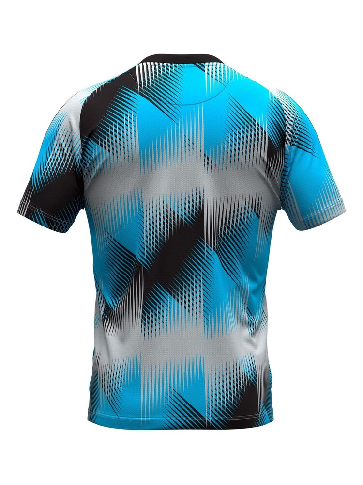 Fanatics Blue/Grey Millwall Third Pre Match Shirt - Image 2 of 3 Fanatics Blue/Grey Millwall Third Pre Match Shirt - Image 2 of 3