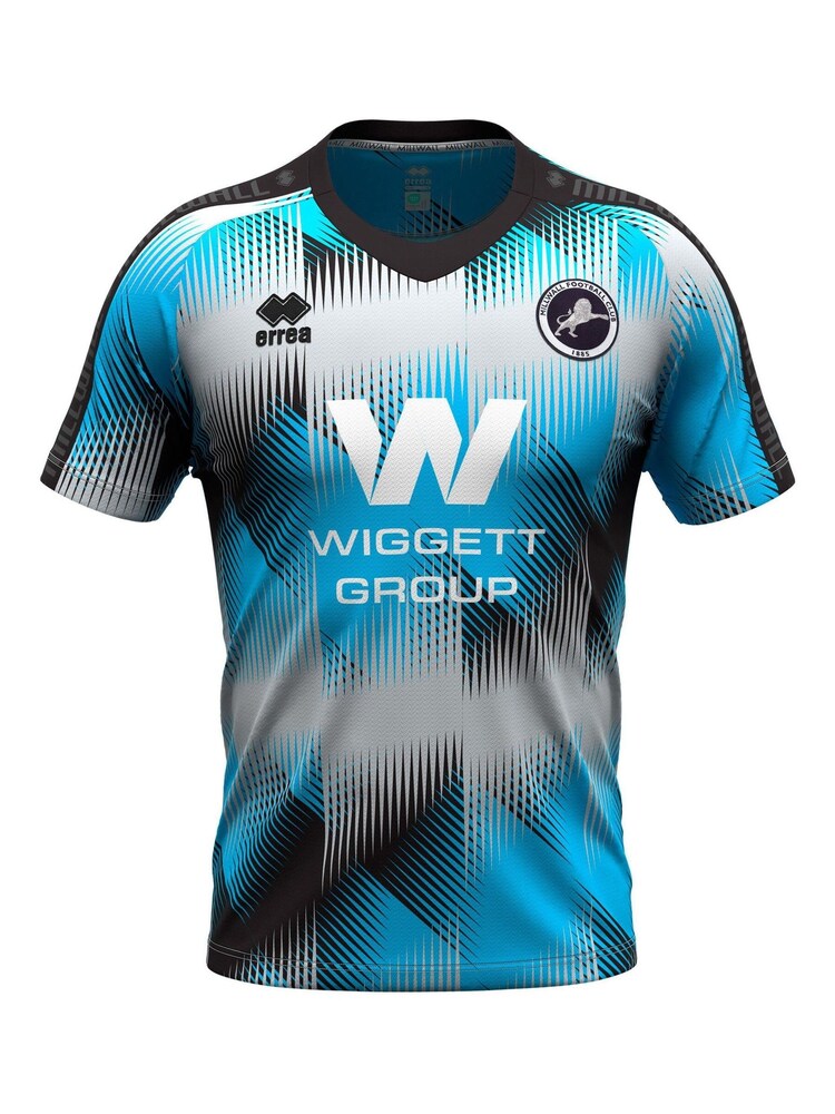 Fanatics Blue/Grey Millwall Third Pre Match Shirt - Image 3 of 3 Fanatics Blue/Grey Millwall Third Pre Match Shirt - Image 3 of 3