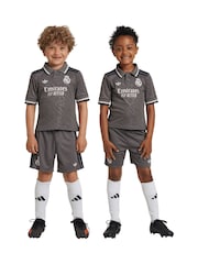 adidas Grey Real Madrid Third Minikit 2024-25 - Image 1 of 5